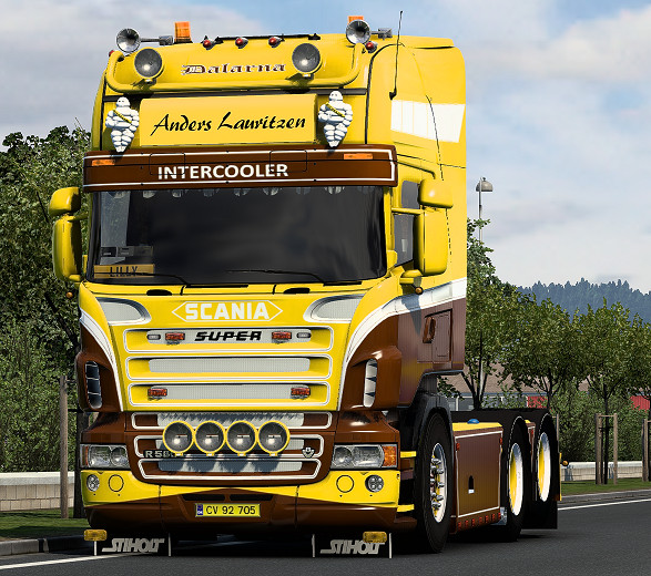 Scania RJL Anders Lauritzen Ex Morten Skov Skin